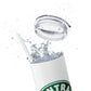 Friends Central Perk Skinny Tumbler with Straw, 20oz