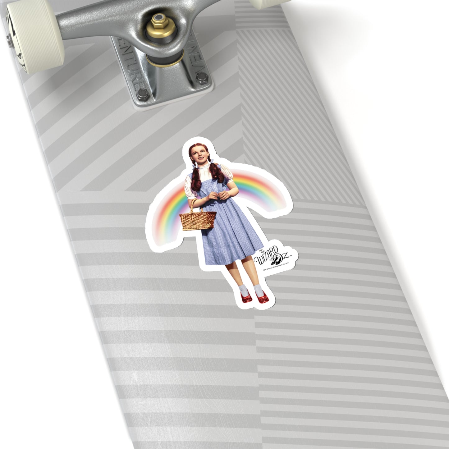 Judy Garland Wizard of Oz Rainbow Kiss-Cut Sticker