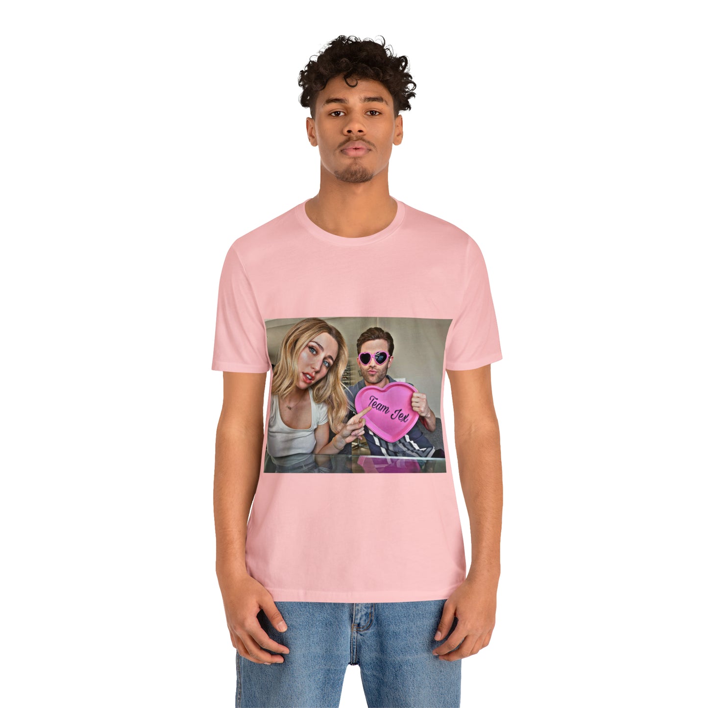 Team Jex Heart Unisex Jersey Short Sleeve Tee
