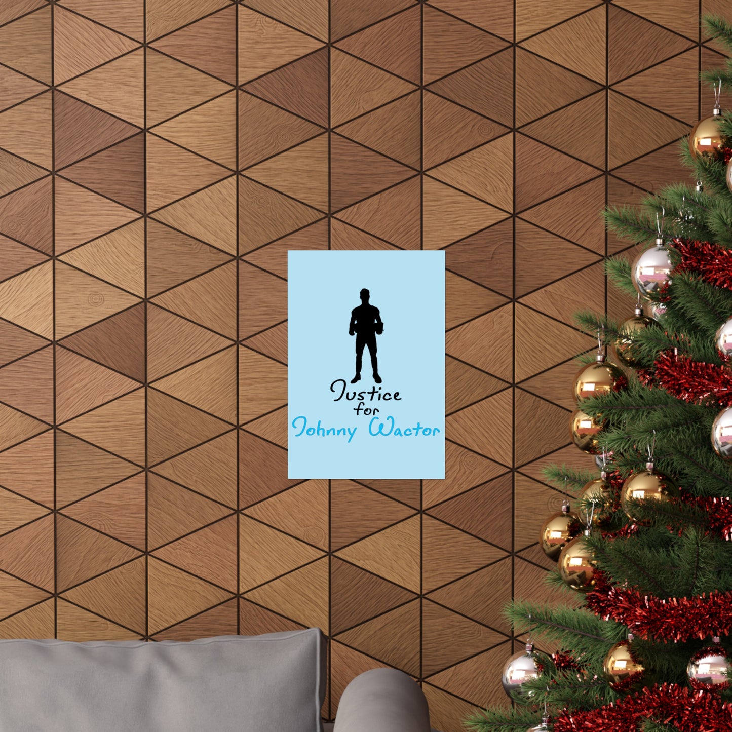 Justice for Johnny Matte Vertical Posters