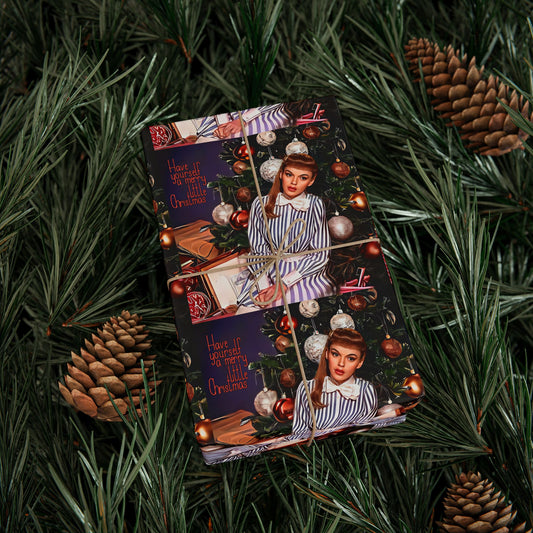 Judy Garland Have Yourself a Merry Little Christmas Wrapping Paper