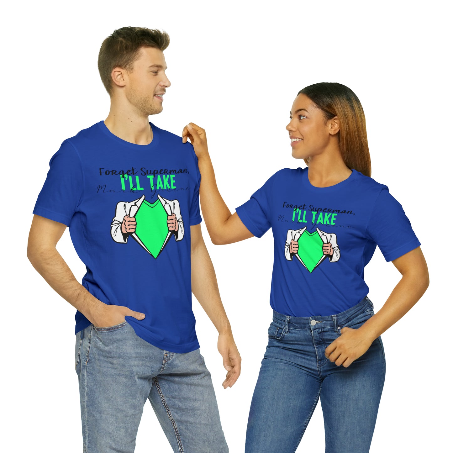 Forget Superman, I'll Take Mark Greene Unisex Jersey Short Sleeve Tee