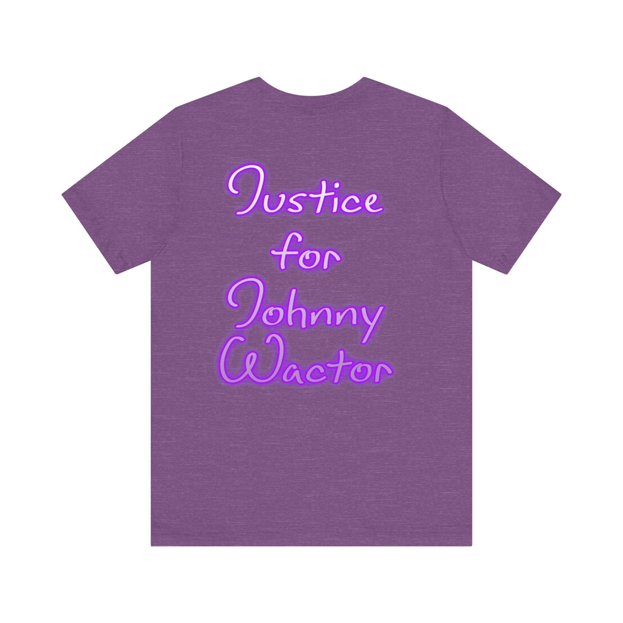 Justice for Johnny Virgo Unisex Jersey Short Sleeve Tee