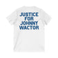 What Would Johnny Do Justice for Unisex Jersey Short Sleeve V-Neck Tee