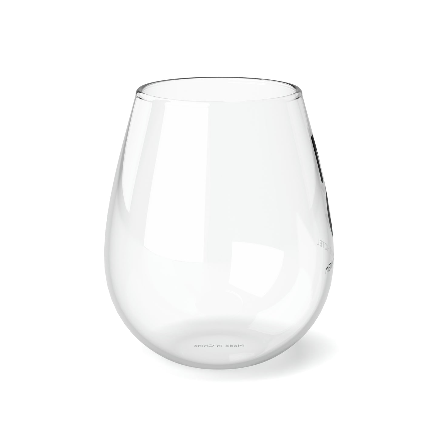 General Hospital Metro Court Stemless Wine Glass, 11.75oz