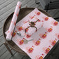 Gilmore Girls Luke's Pink and Red Wrapping Paper