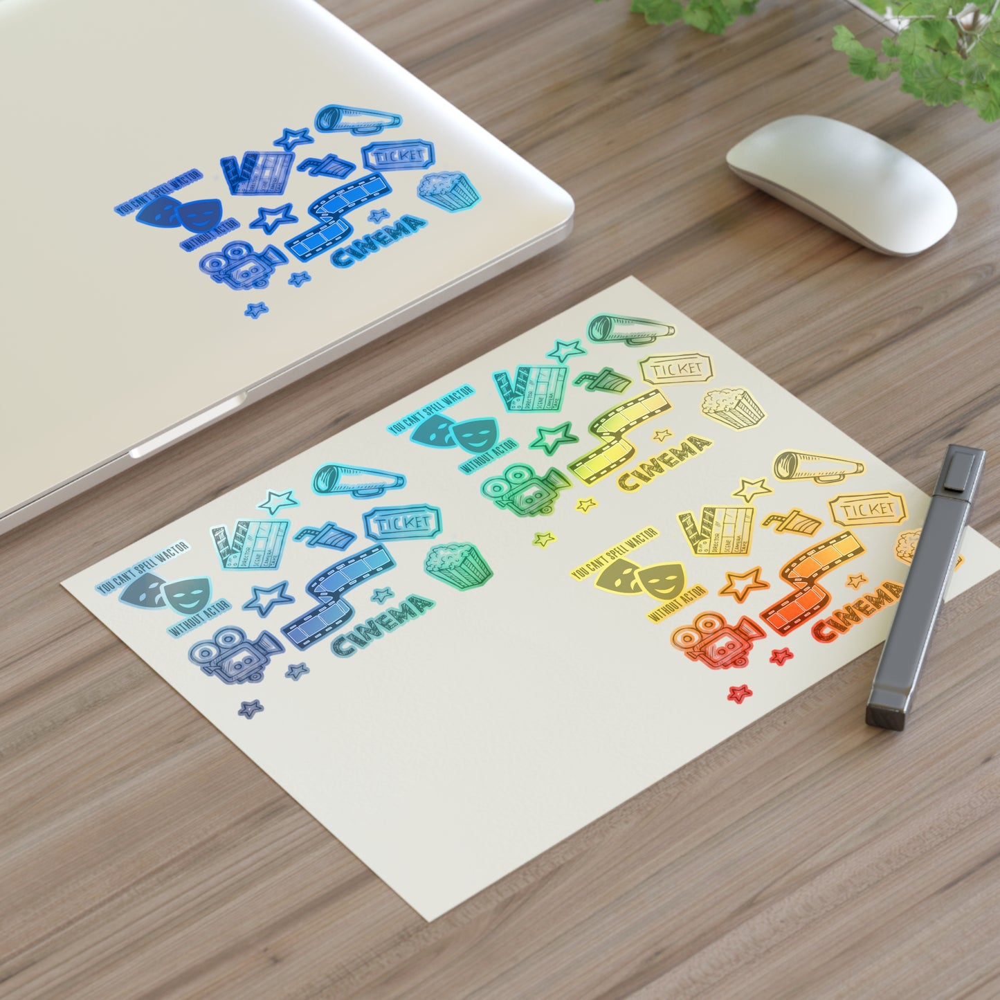 Can't Spell Wactor Without Actor Sticker Sheets