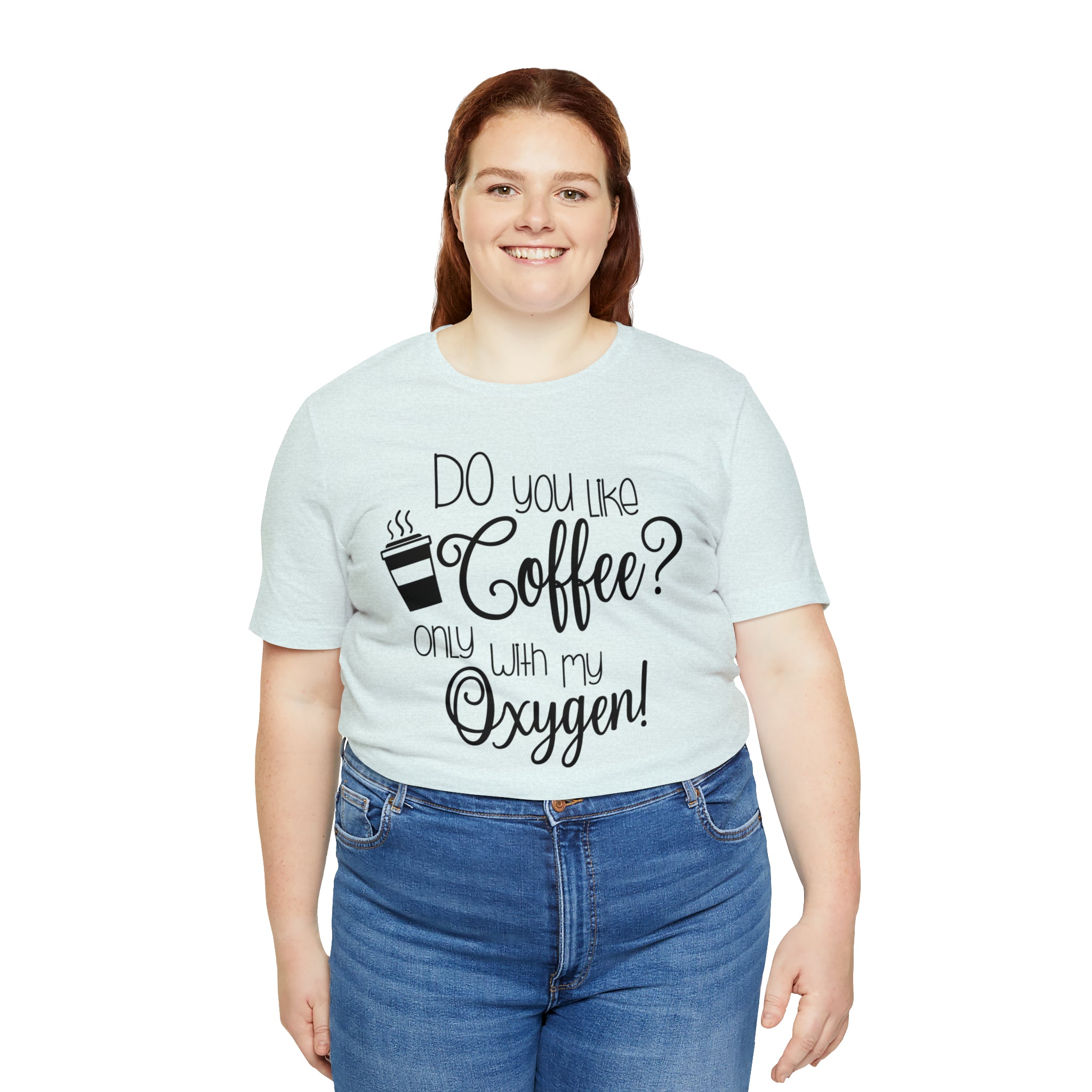 Gilmore Girls Only With My Oxygen Unisex Jersey Short Sleeve Tee