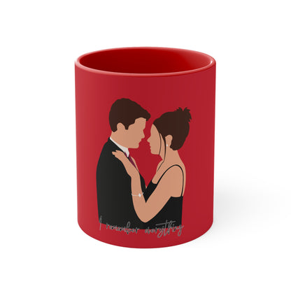 I Remember Everything Dawson's Creek Accent Coffee Mug, 11oz