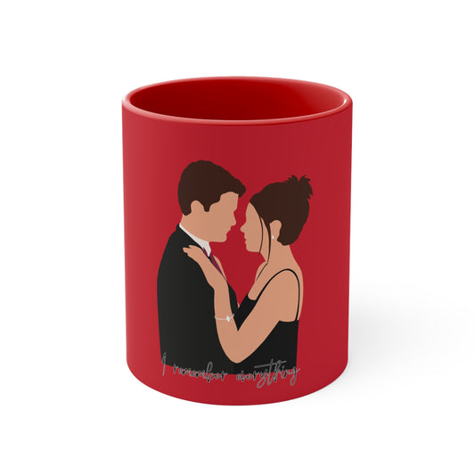 I Remember Everything Dawson's Creek Accent Coffee Mug, 11oz