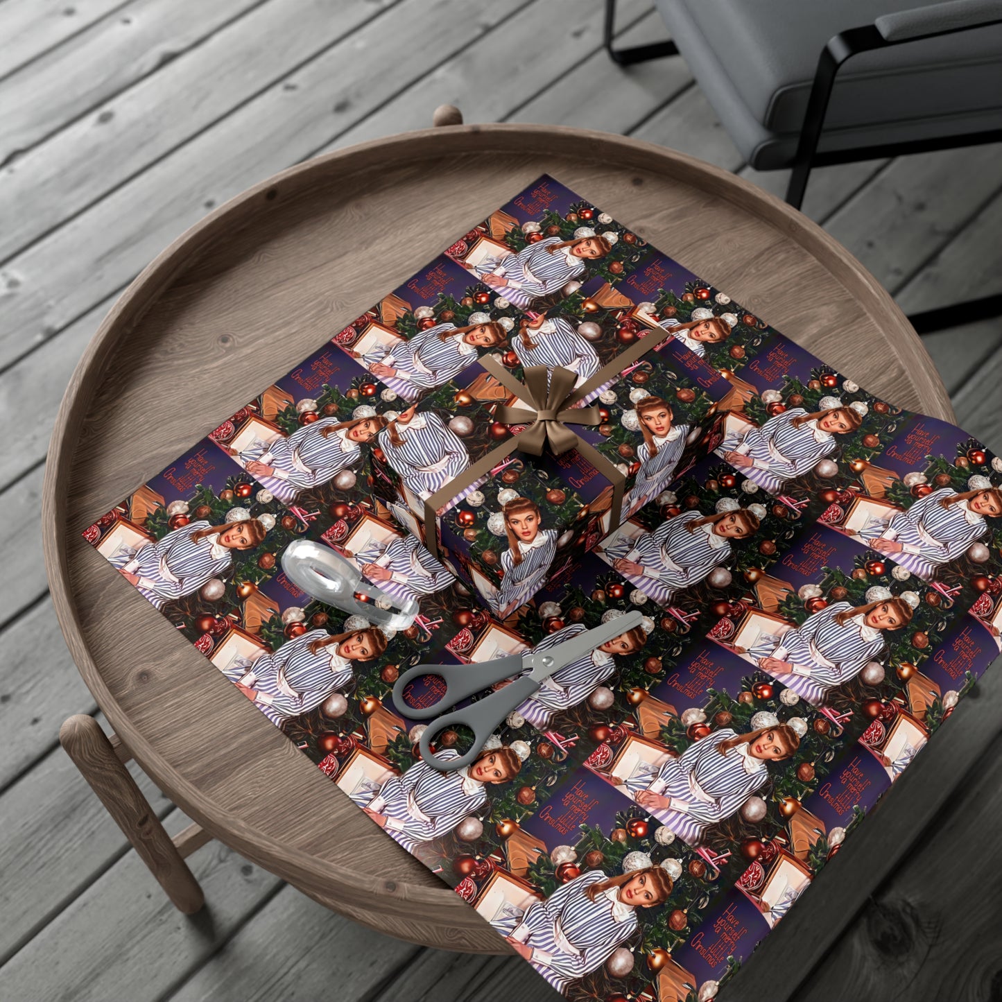 Judy Garland Have Yourself a Merry Little Christmas Gift Wrap Papers