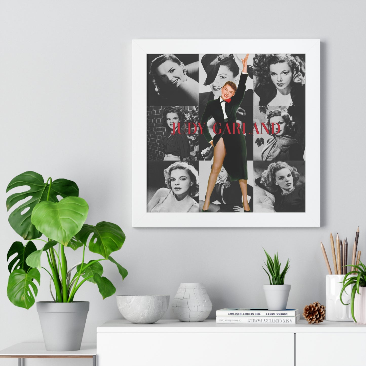 Judy Garland Framed Vertical Poster