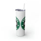 Friends Central Perk Skinny Tumbler with Straw, 20oz
