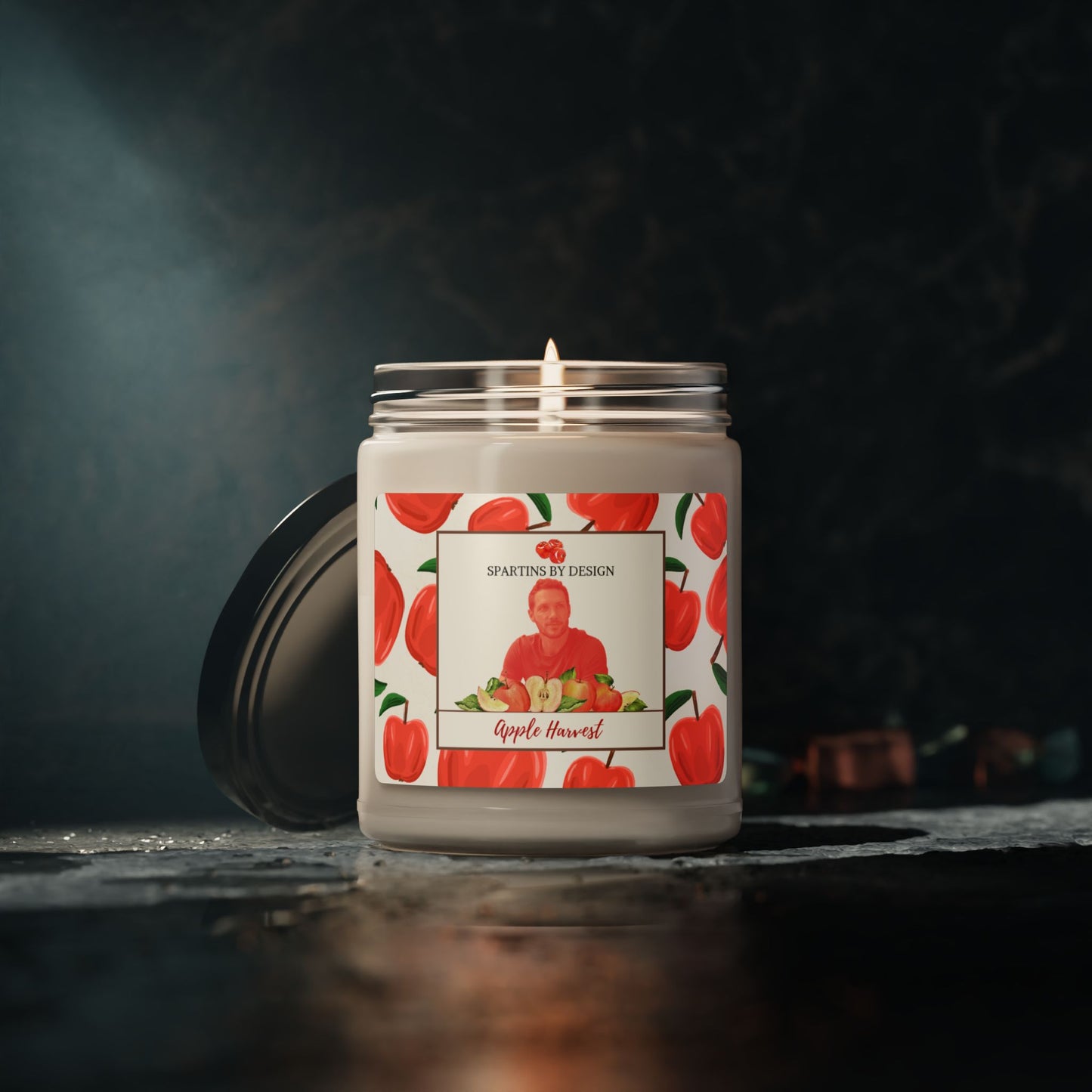 Johnny Wactor Apple Harvest Scented Soy Candle, 9oz