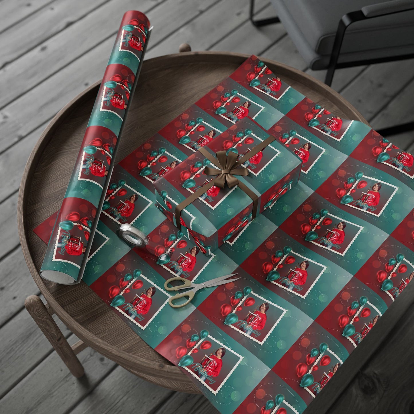 Kevin Happy Birthday Wrapping Paper