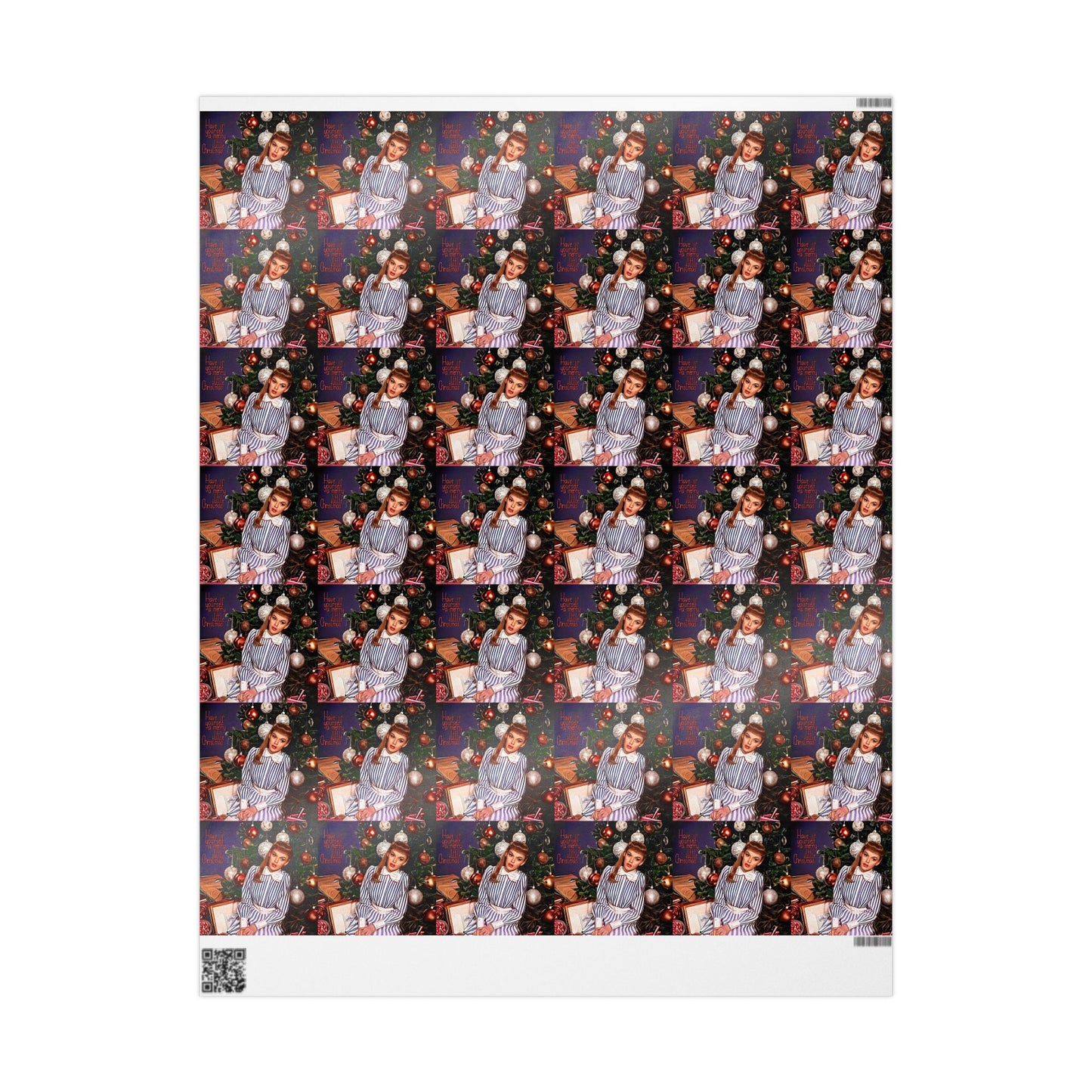 Judy Garland Have Yourself a Merry Little Christmas Wrapping Paper