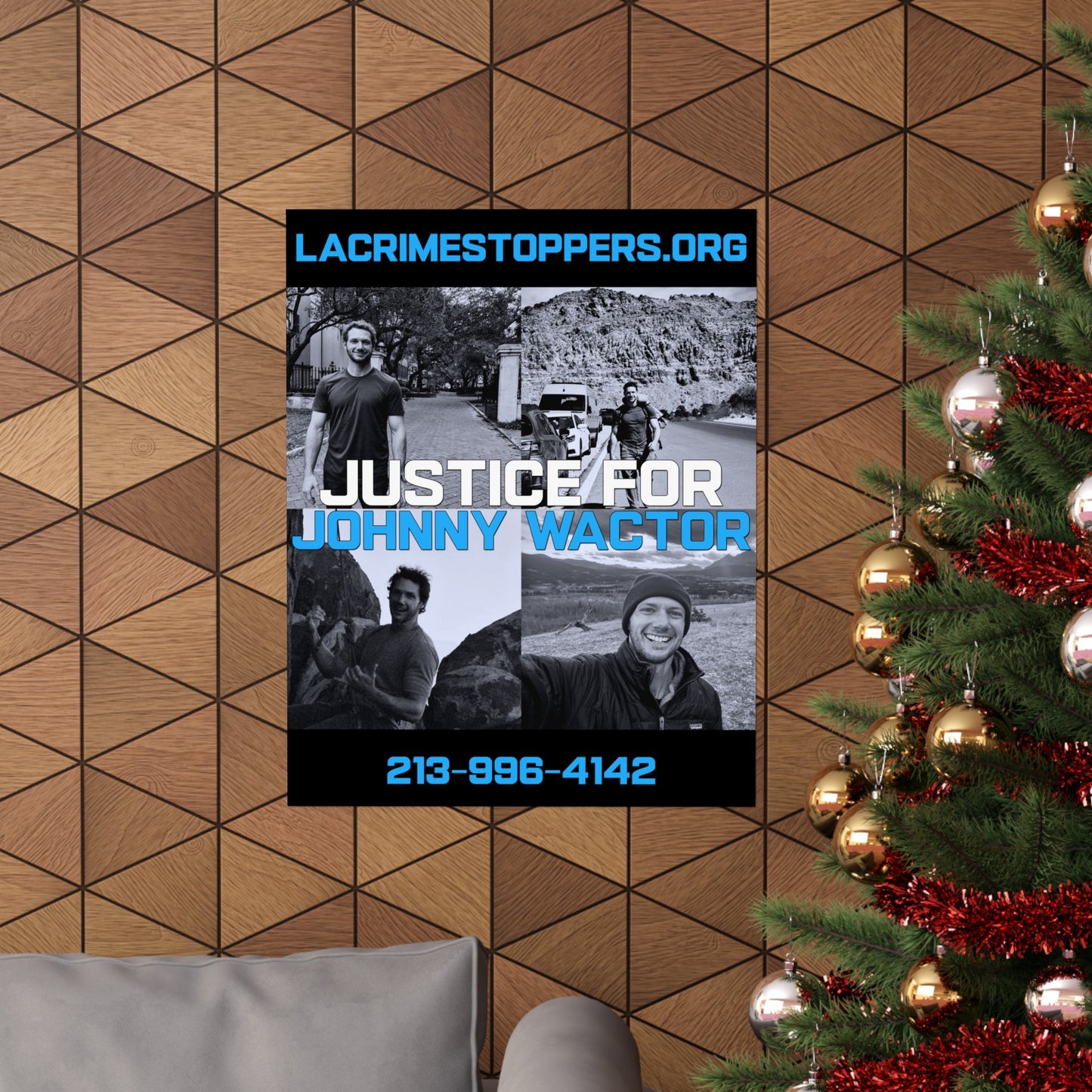 Justice For Johnny Wactor Matte Vertical Posters