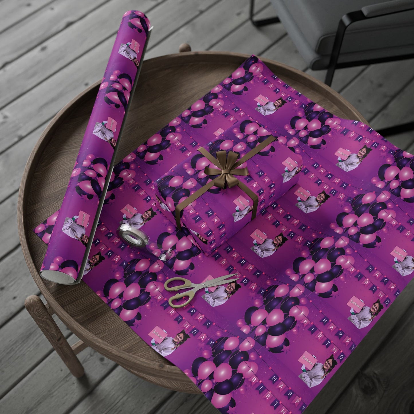 Juliana Birthday Wrapping Paper
