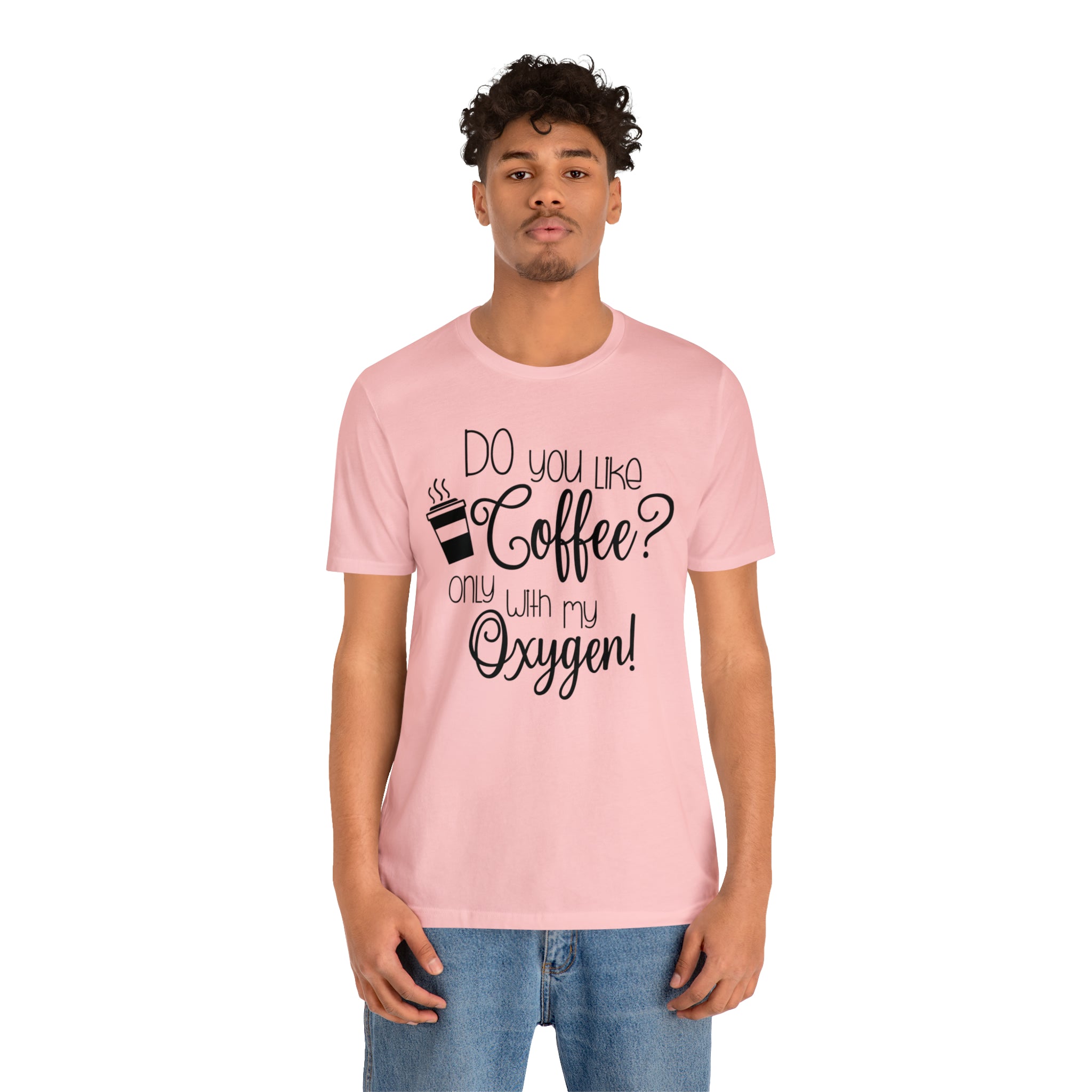 Gilmore Girls Only With My Oxygen Unisex Jersey Short Sleeve Tee