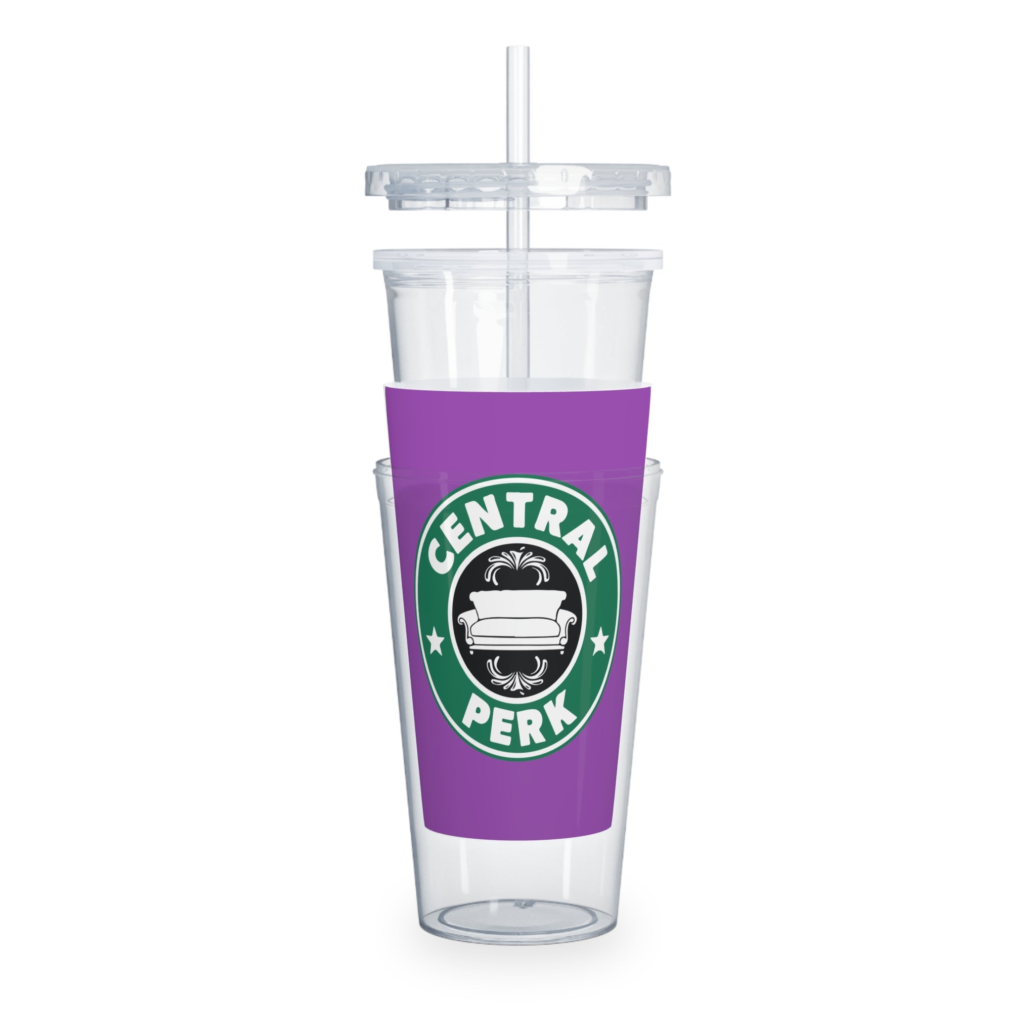 Friends Central Perk Plastic Tumbler with Straw