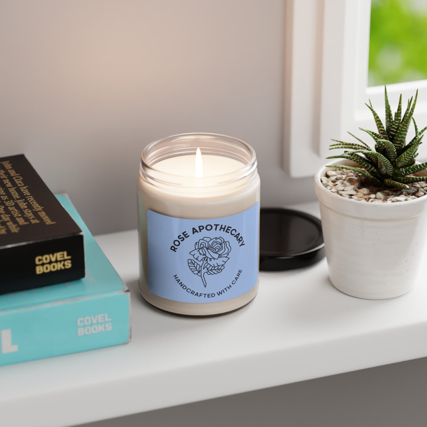 Schitt's Creek Rose Apothecary Scented Soy Candle