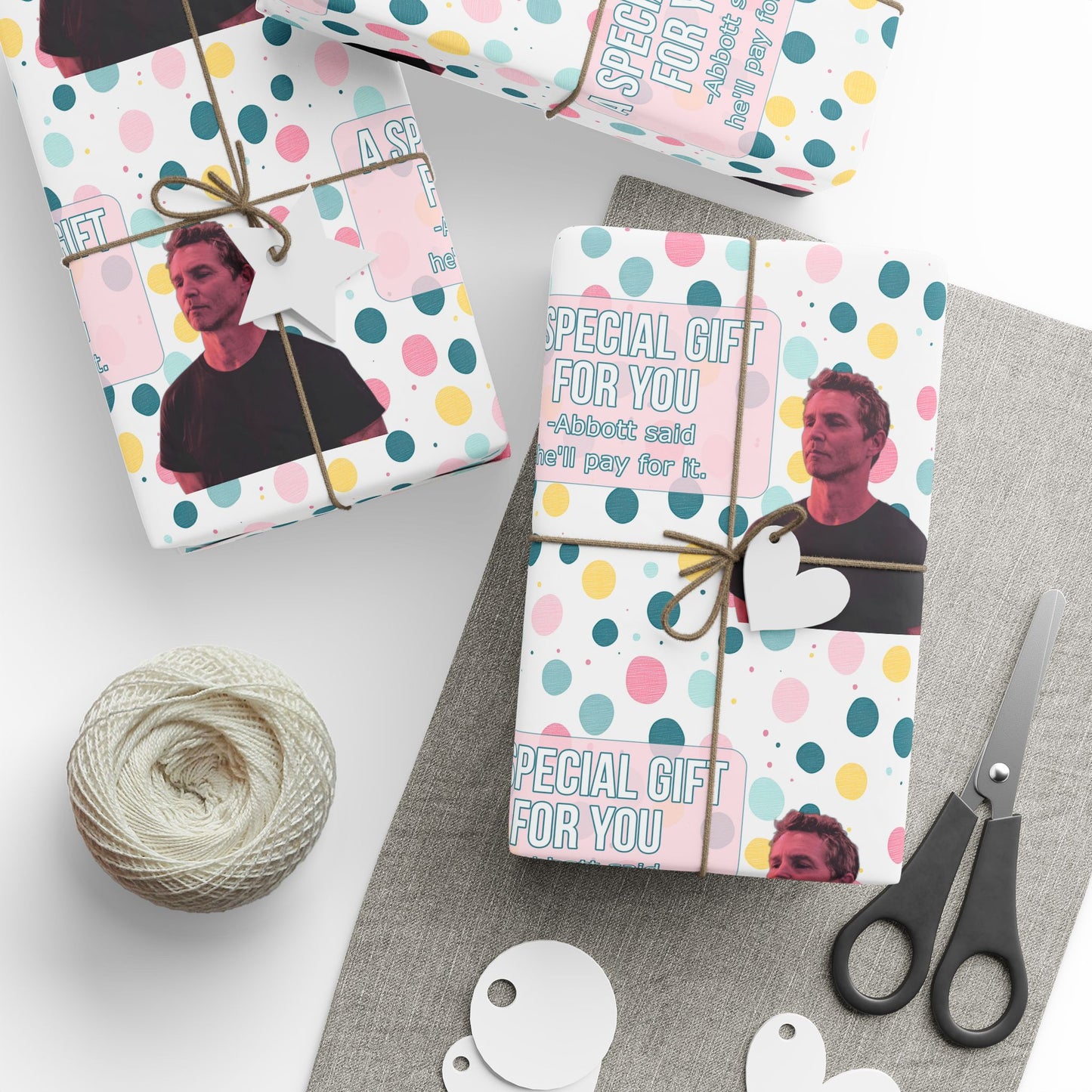 Dr. Jack Abbot Wrapping Paper