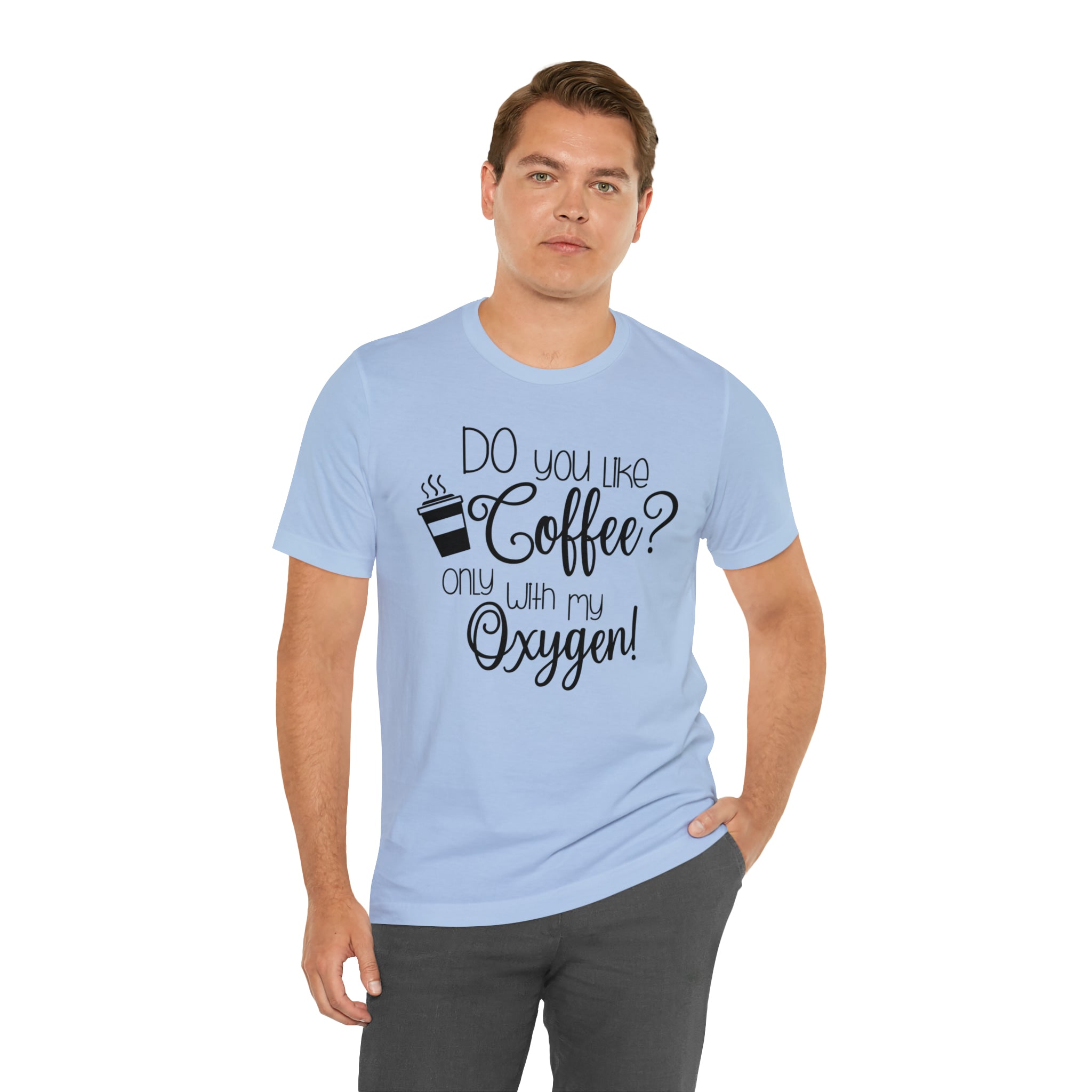 Gilmore Girls Only With My Oxygen Unisex Jersey Short Sleeve Tee