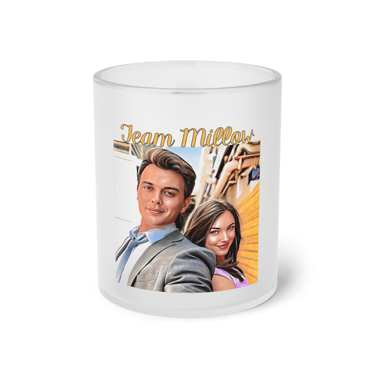 Team Millow Frosted Glass Mug