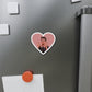 Judy Garland Heart Shaped Die-Cut Magnets