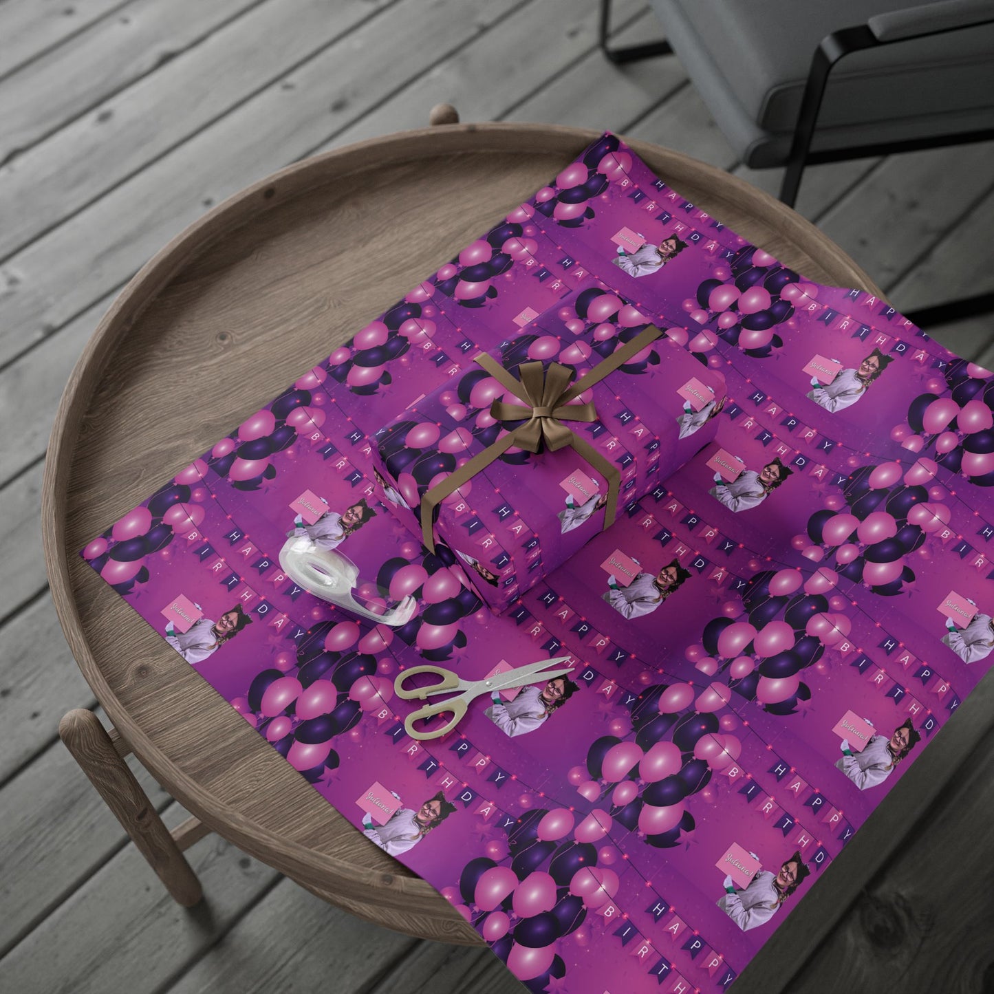 Juliana Birthday Wrapping Paper