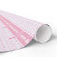 Emily Pink Merry Christmas Wrapping Paper Roll