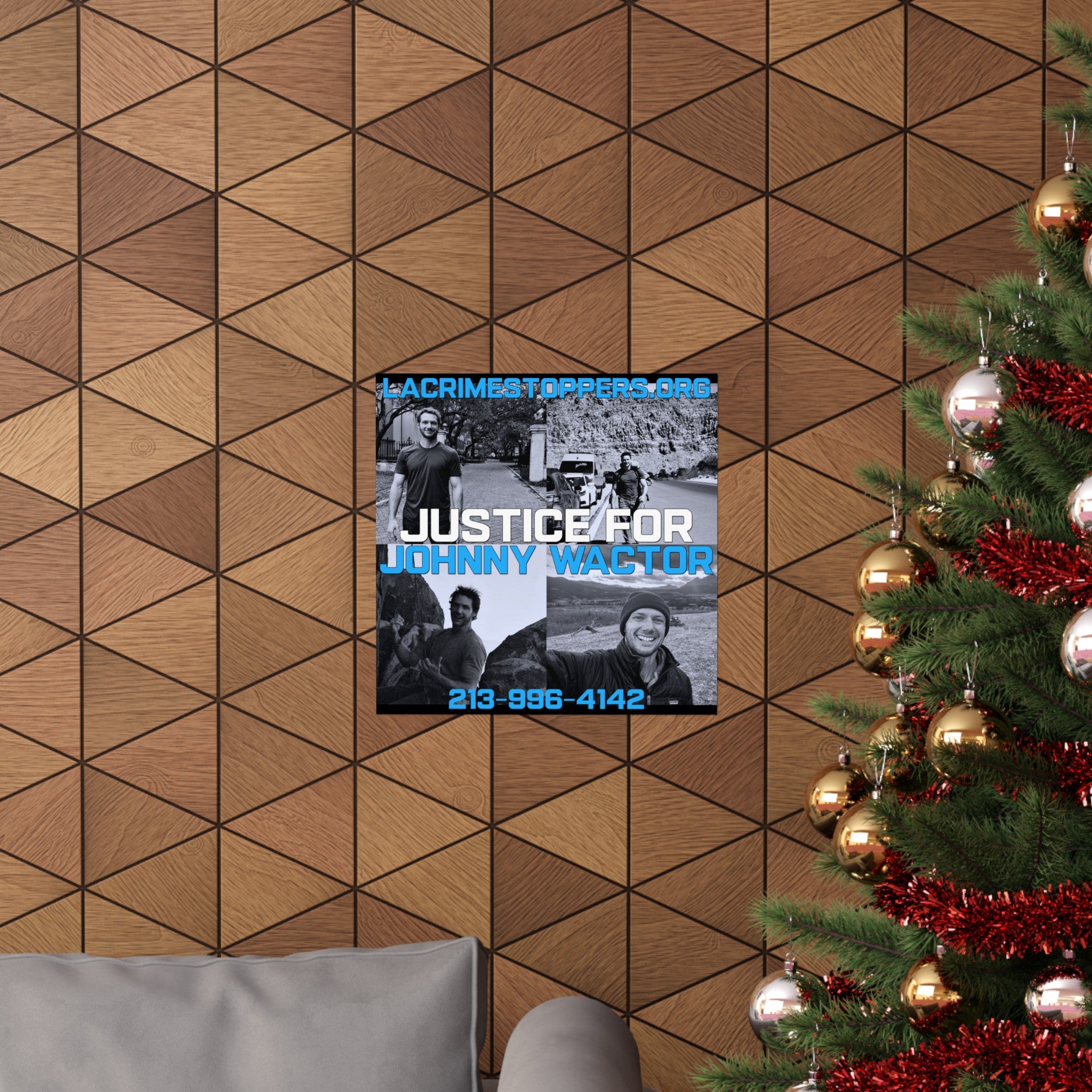 Justice For Johnny Wactor Matte Vertical Posters