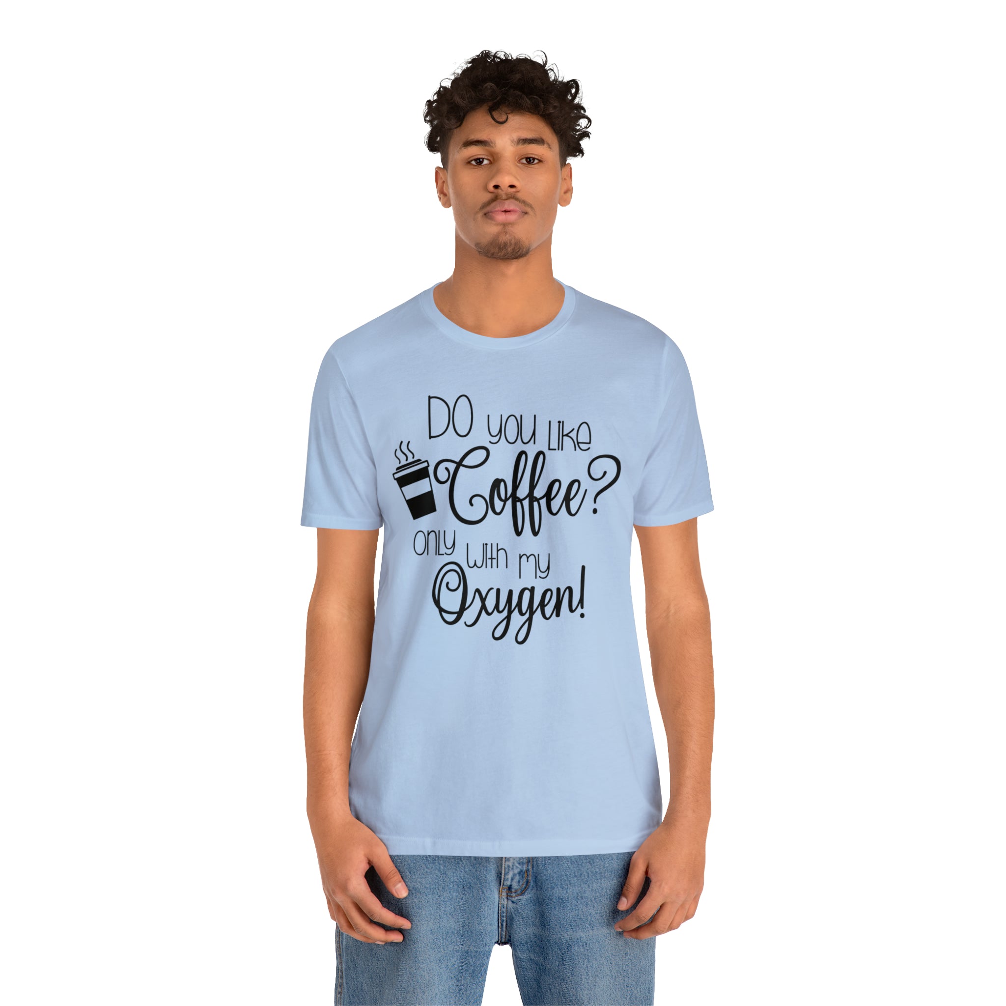 Gilmore Girls Only With My Oxygen Unisex Jersey Short Sleeve Tee