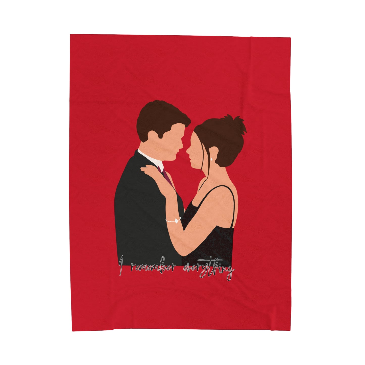 I Remember Everything Dawson's Creek Velveteen Plush Blanket