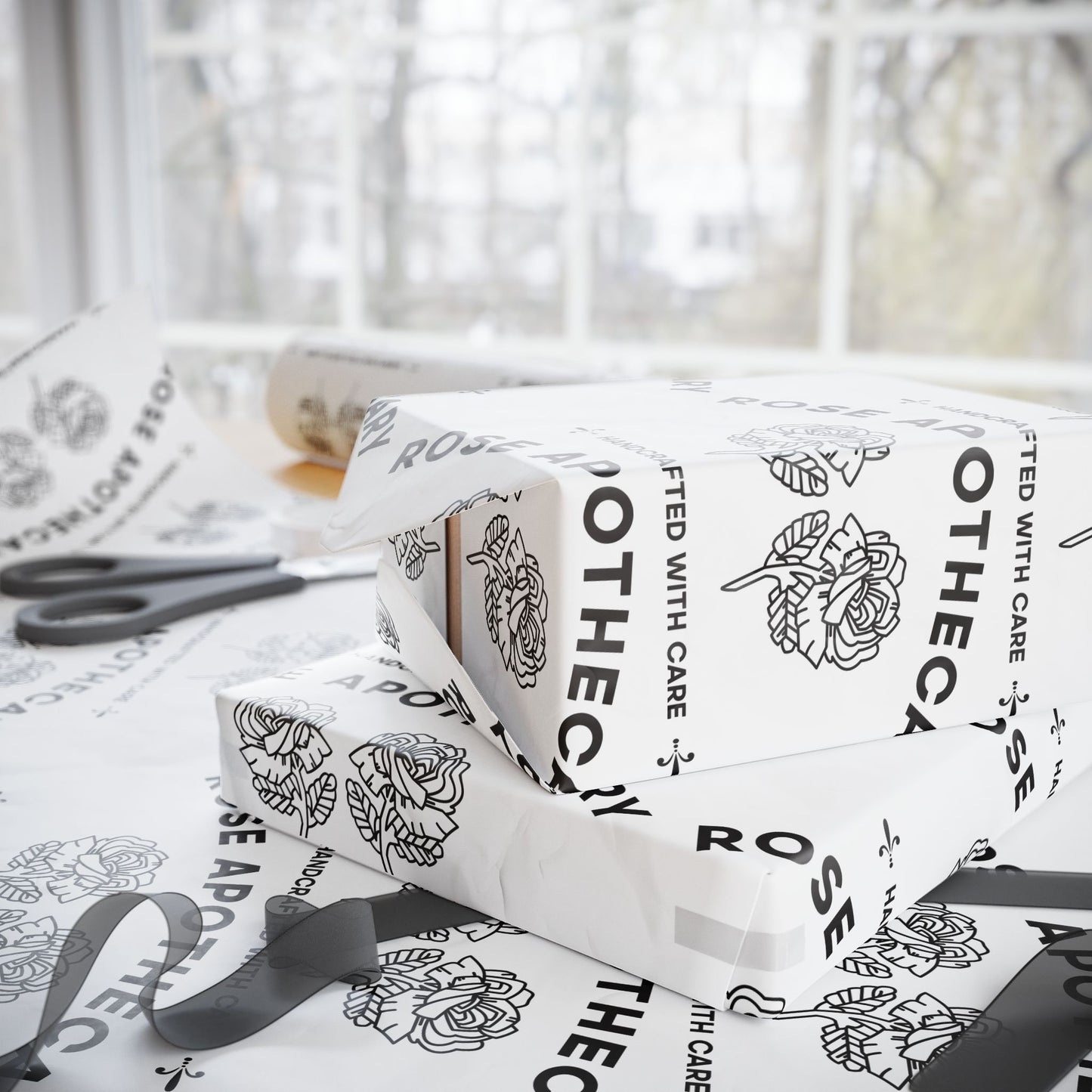 Schitt's Creek Rose Apothecary Wrapping Paper
