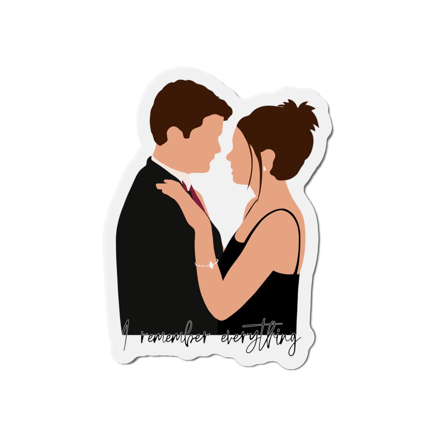 I Remember Everything Dawson's Creek Die-Cut Magnets