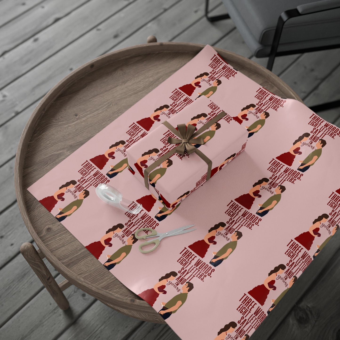 Chuck and Blair Gossip Girl Wrapping Paper