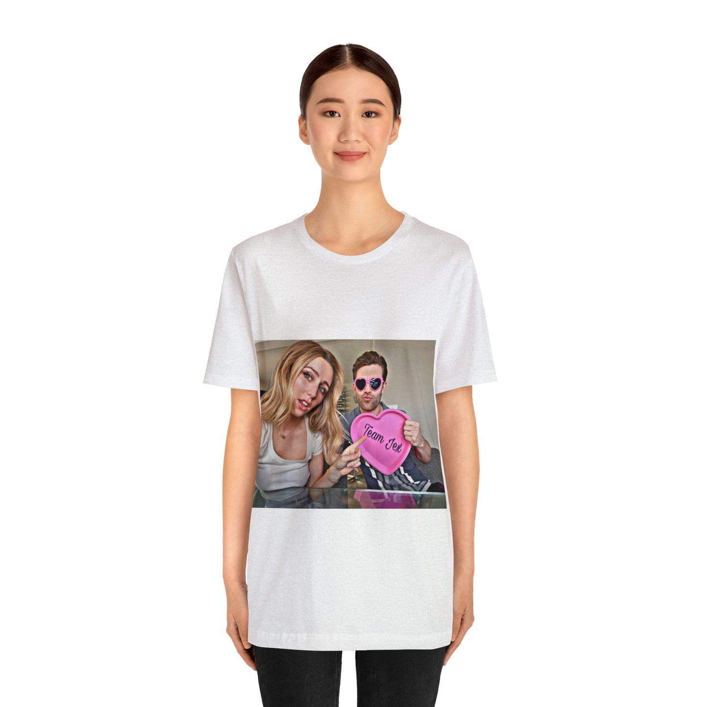 Team Jex Heart Unisex Jersey Short Sleeve Tee