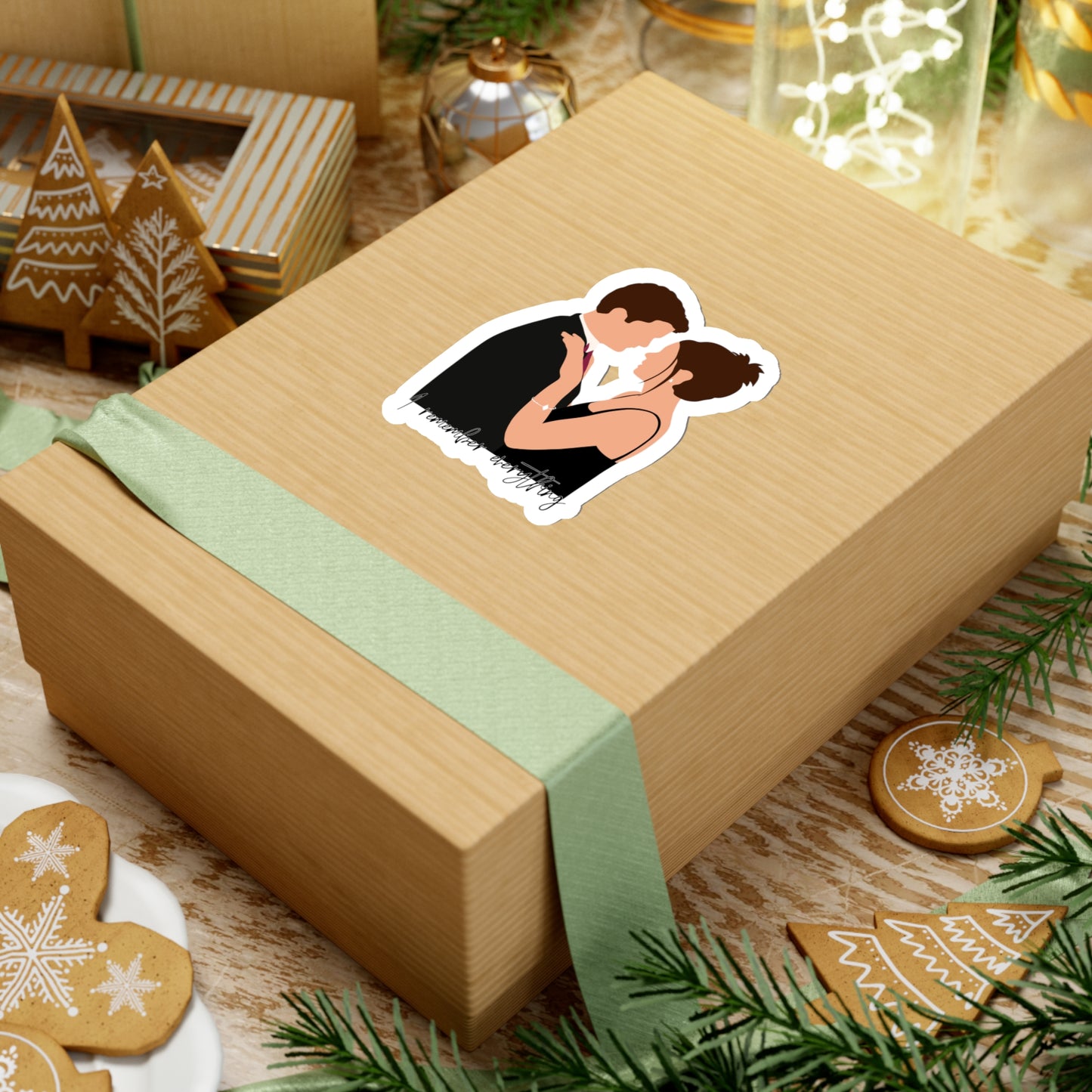 I Remember Everything Dawson's Creek Kiss-Cut Stickers