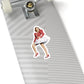 Judy Garland Red Polka Dot Kiss-Cut Sticker