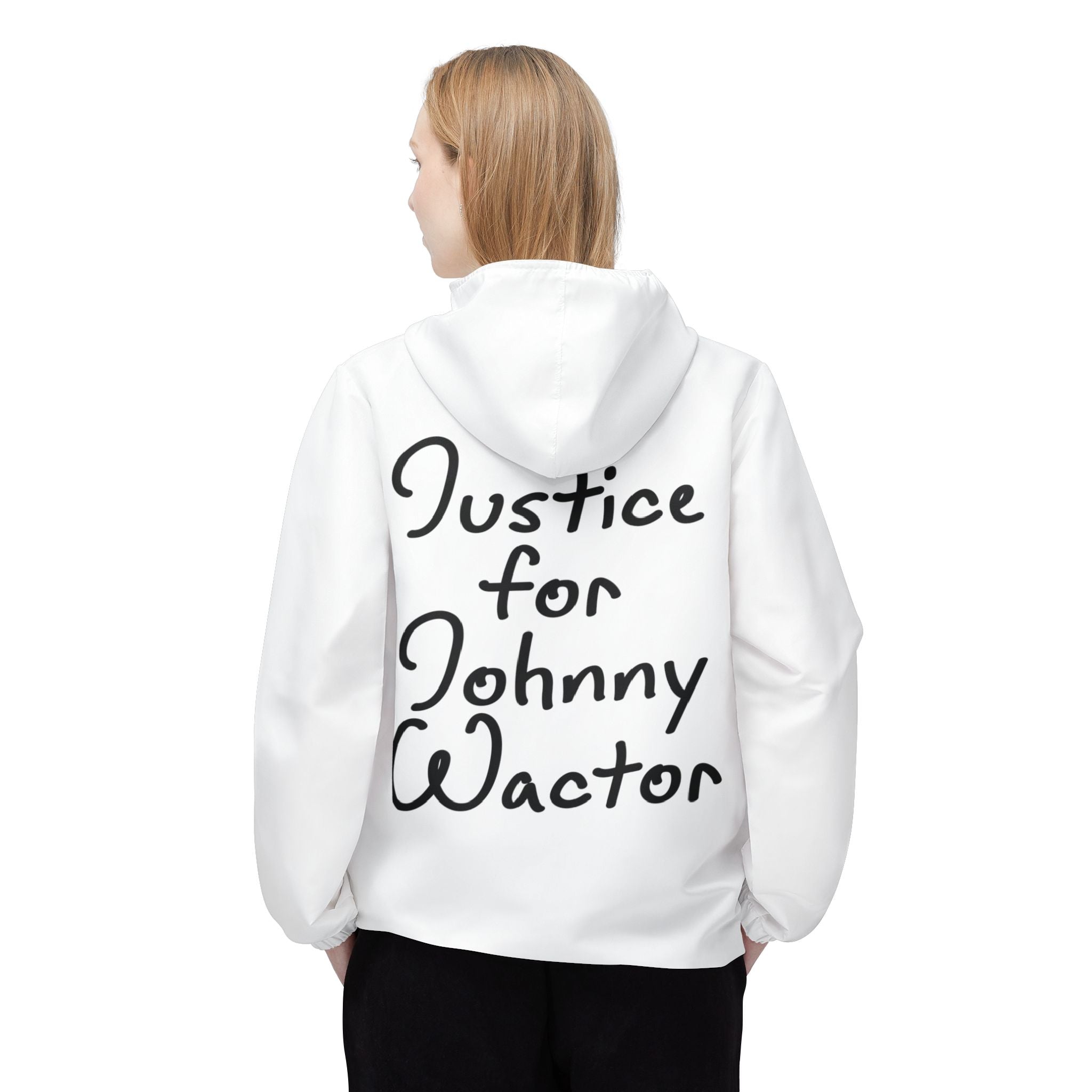 Justice for Johnny Monstrous Athletics Windbreaker Jacket