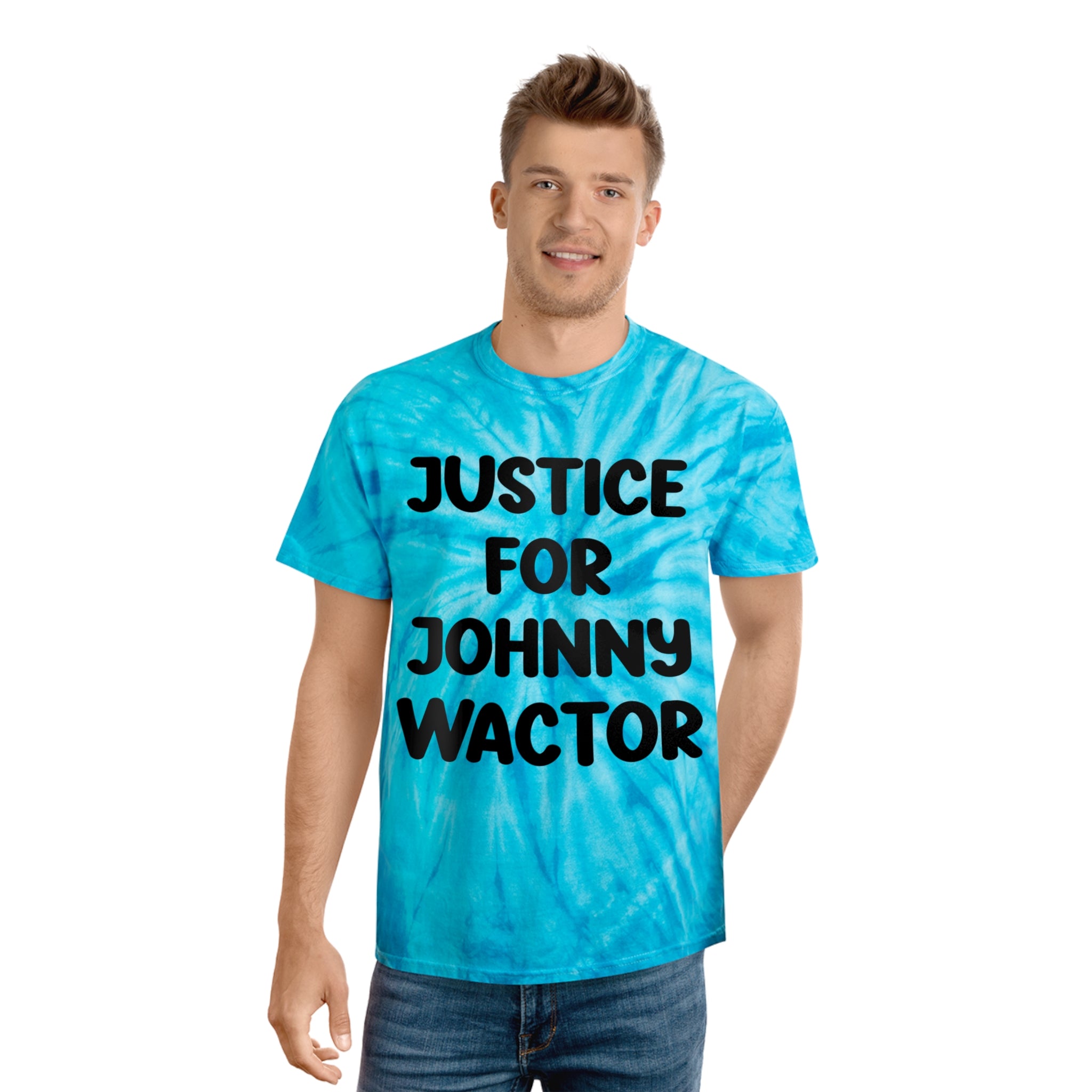 Justice for Johnny Tie-Dye Tee, Cyclone