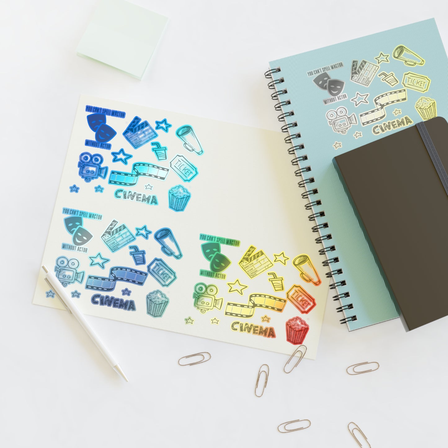 Can't Spell Wactor Without Actor Sticker Sheets