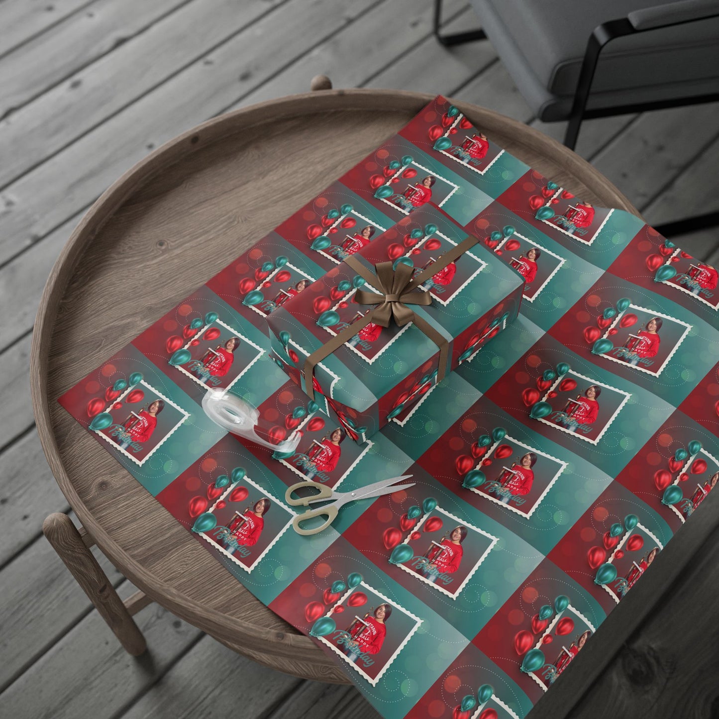 Kevin Happy Birthday Wrapping Paper