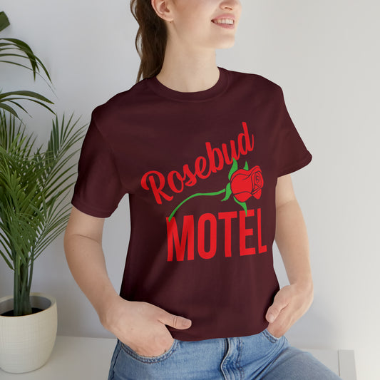 Shitts Creek Rosebud Motel Unisex Jersey Short Sleeve Tee