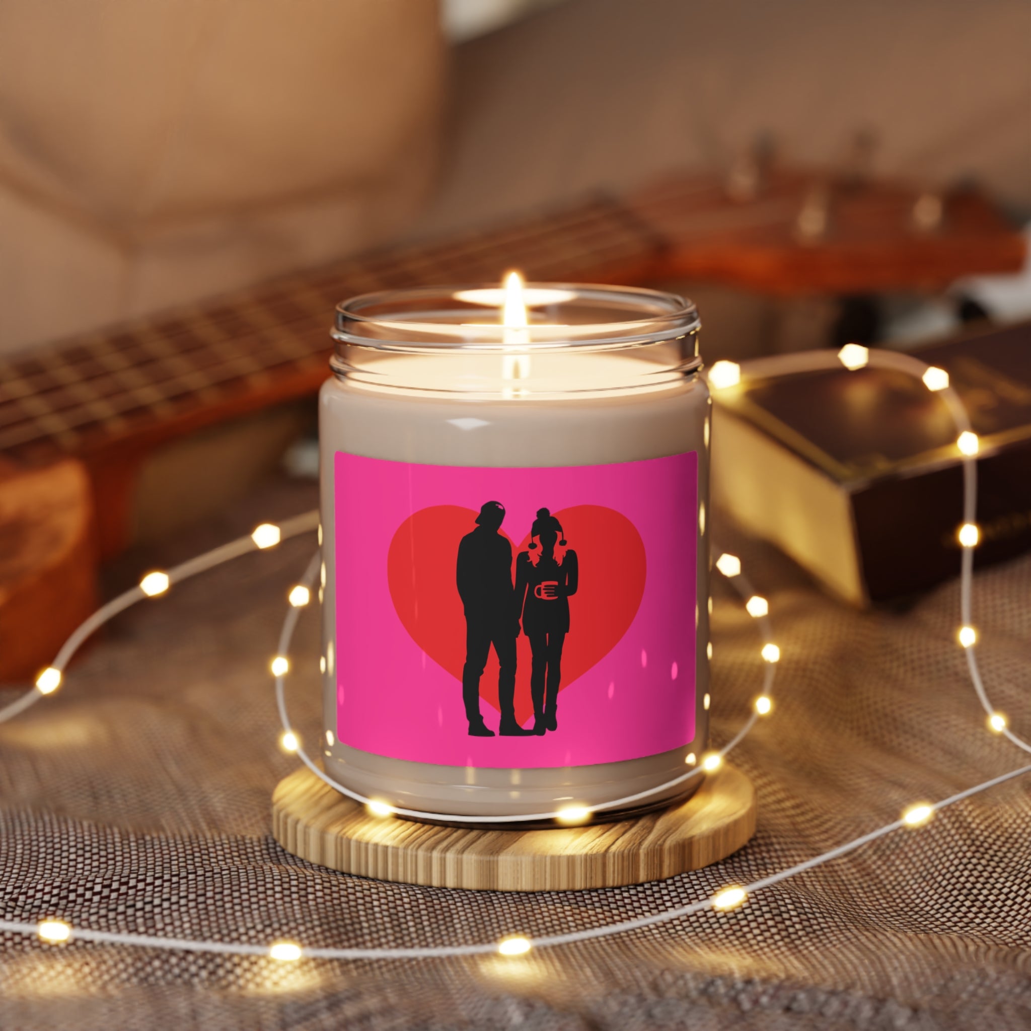 Gilmore Girls Luke and Lorelai Valentines Day Scented Soy Candle