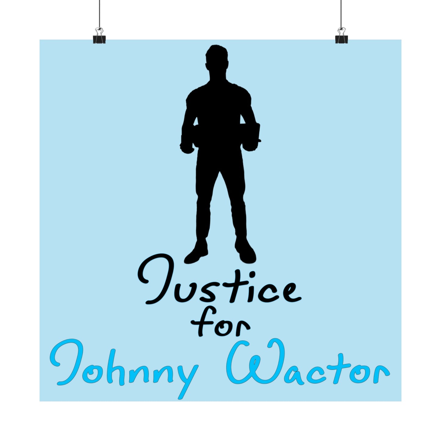 Justice for Johnny Matte Vertical Posters