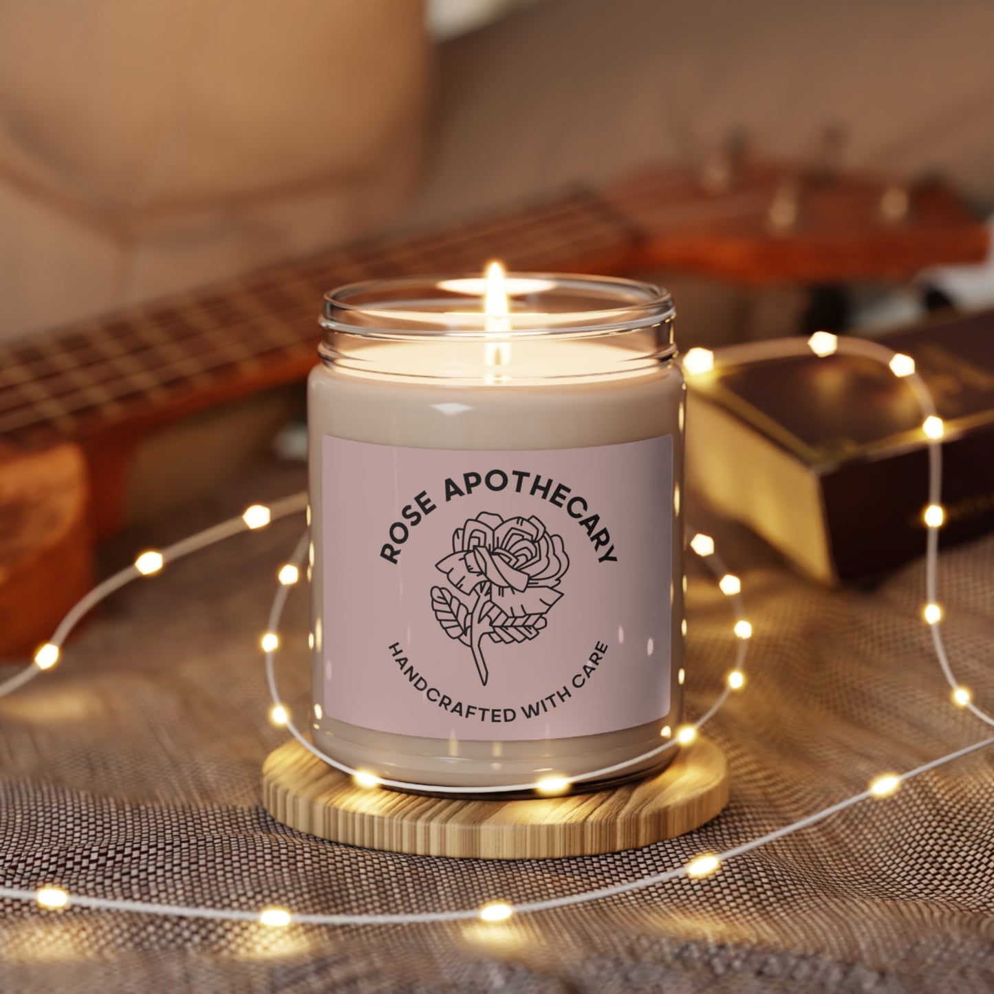 Schitt's Creek Rose Apothecary Scented Soy Candle