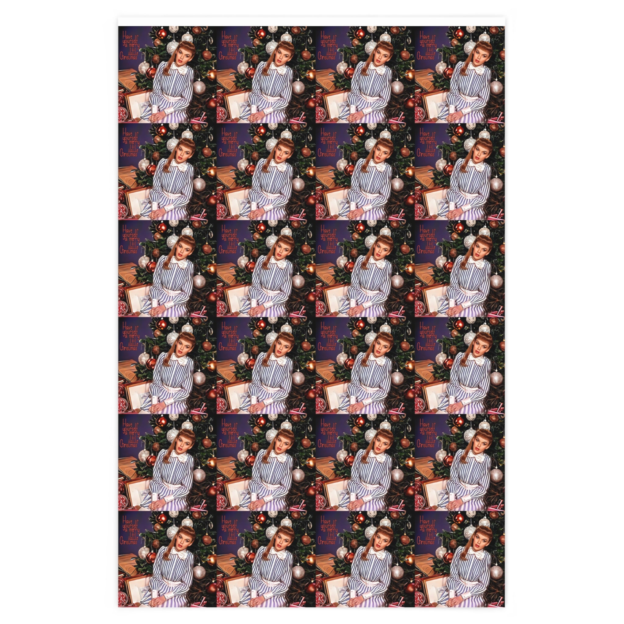 Judy Garland Have Yourself a Merry Little Christmas Wrapping Paper