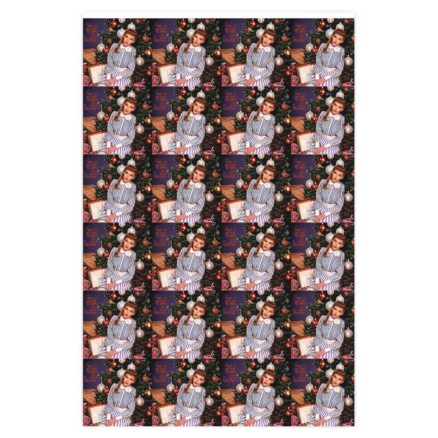 Judy Garland Have Yourself a Merry Little Christmas Wrapping Paper